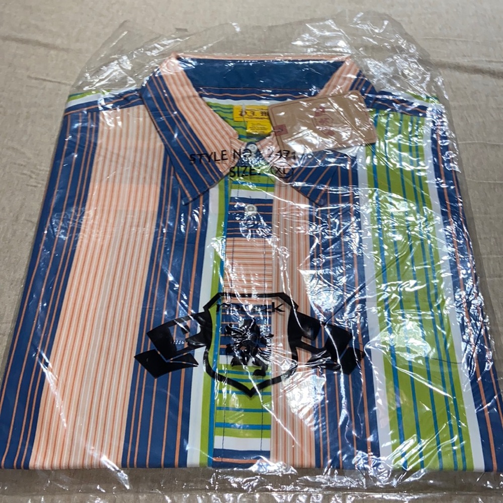 Pj mark striped shirt, size: XL